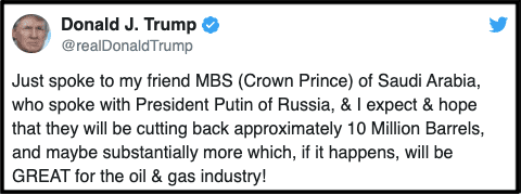 Trump Tweet
